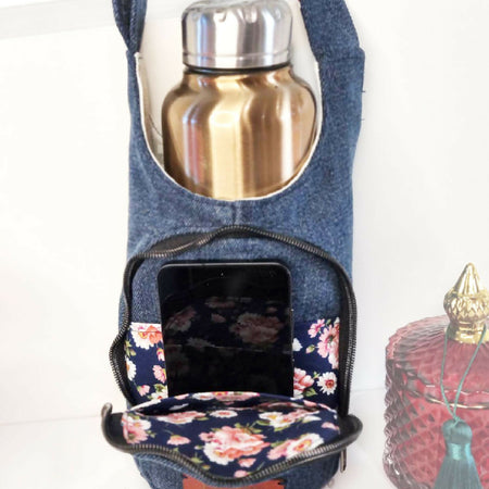 Custom - Waterbottle Holder with Phone Pocket