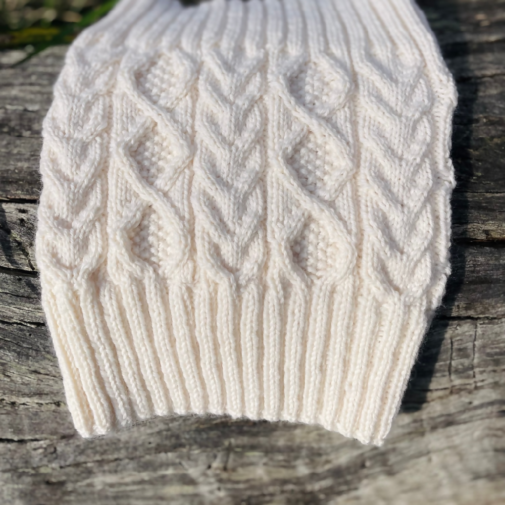 Alpaca Aran Cowl Neckwarmer