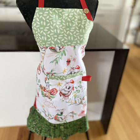 Australian Christmas apron.