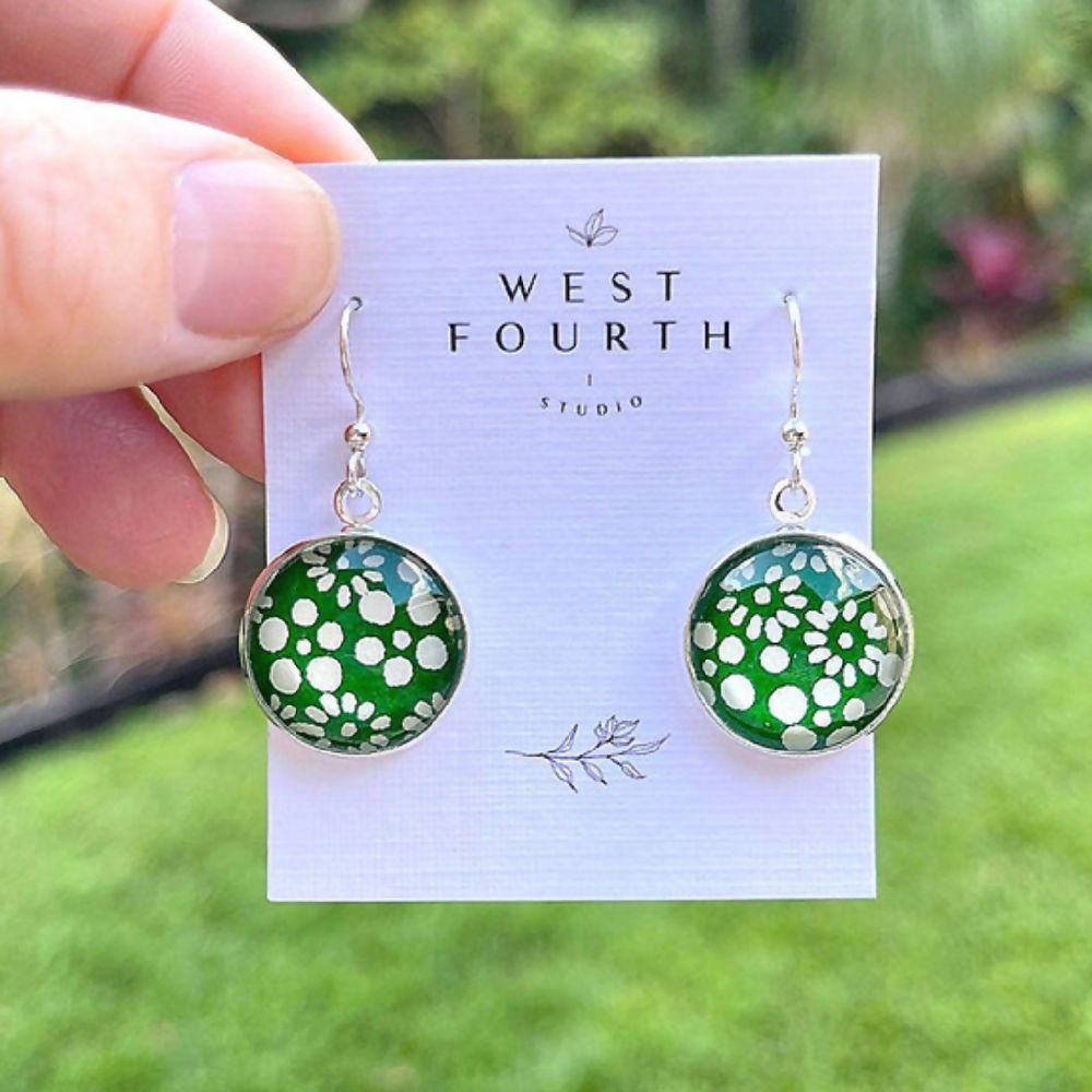 green-and-white-paper-earrings-west-4th-studio