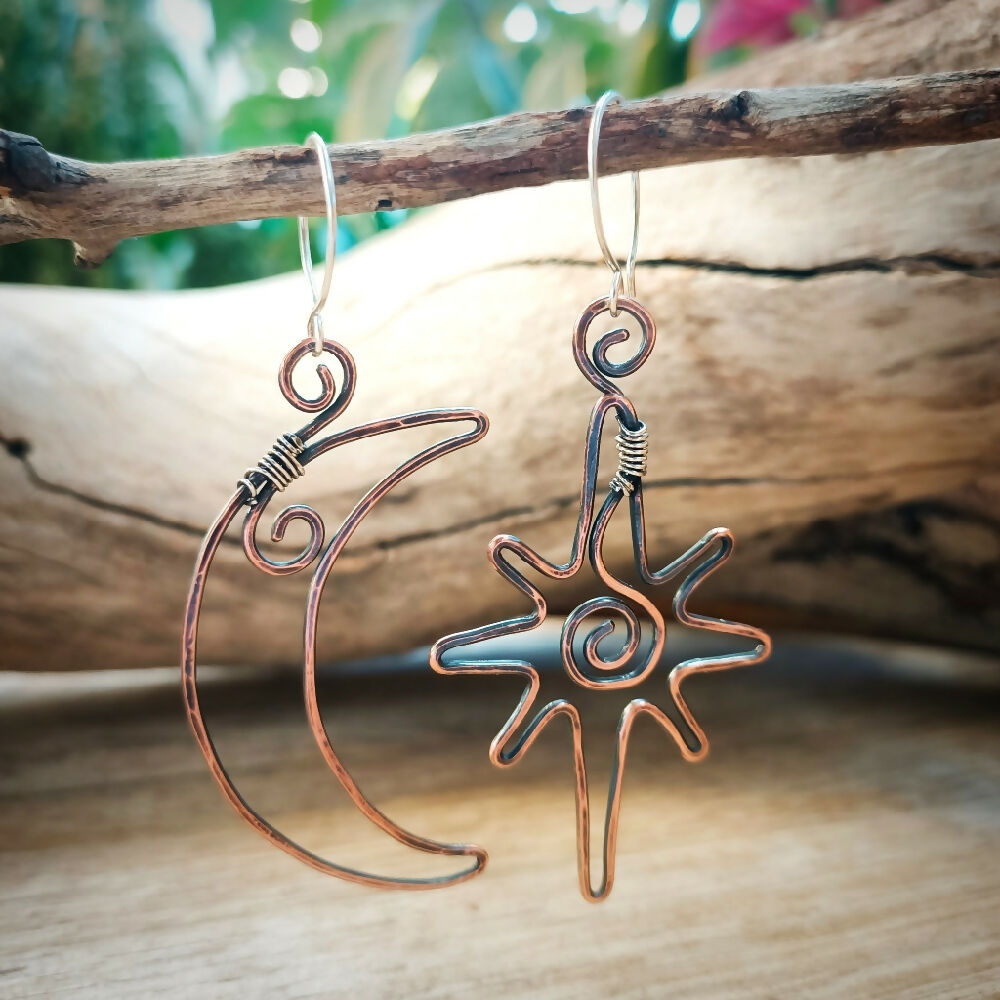 australian-handmade-copper-artisan-celestial-earrings