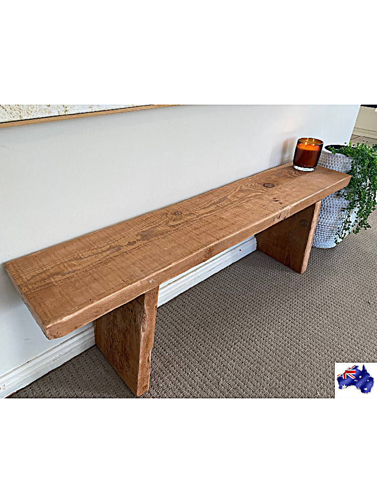 RUSTIC NATURAL BENCH