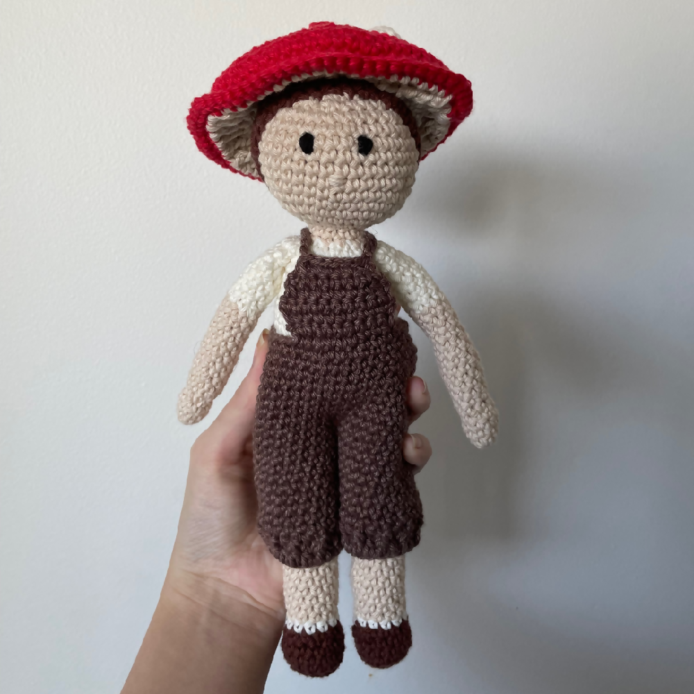 Mushroom Friend | Handmade Crochet Toy