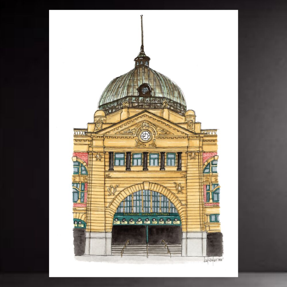 Melbourne Series - Flinders Street Station