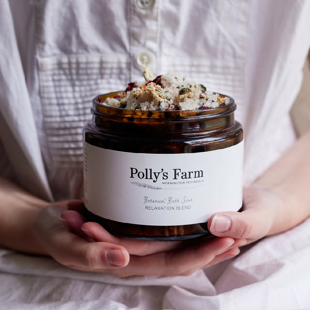 Pollys Farm Botanical Bath Soak_Relaxation Blend_LBS-RX-800_2