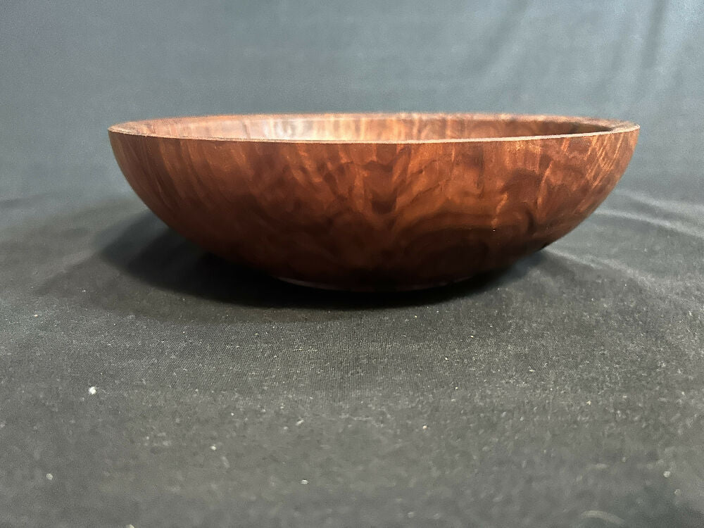 Redgum burl bowl