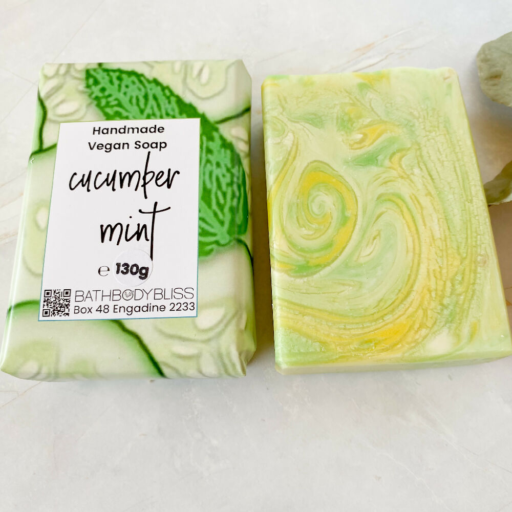 Cucumber Mint Handmade Fragranced Soap - view 11