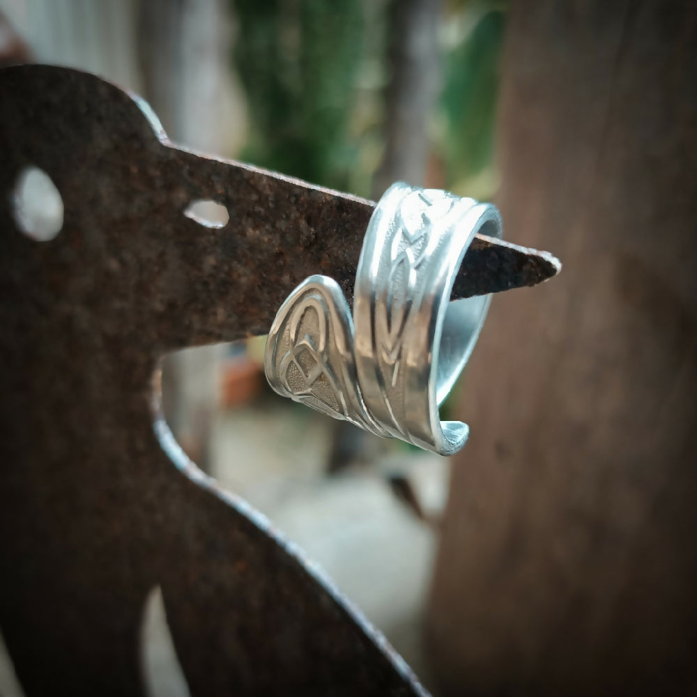 spoon ring upcycled australian handmade artisan jewellery 1