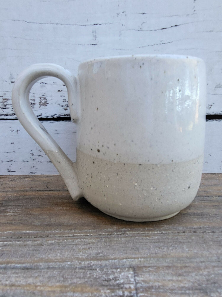 White Ceramic Handmade Mug