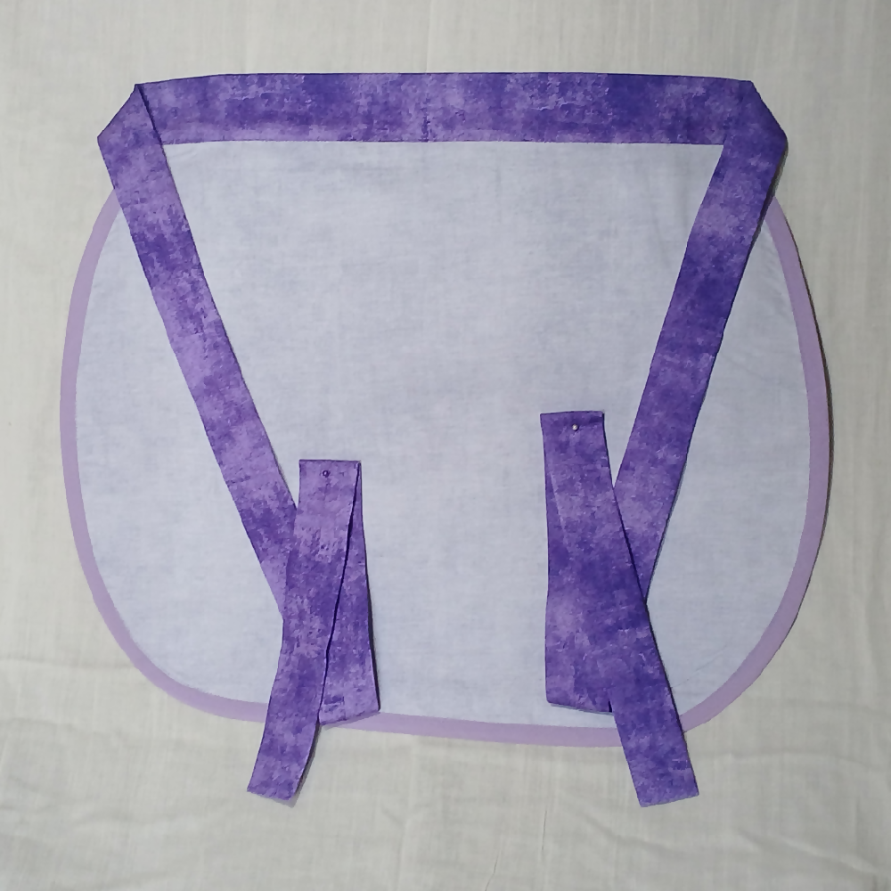 Peg Bag  Lavender Back