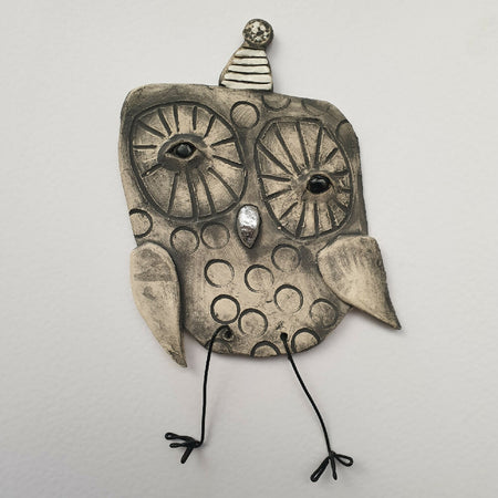 owl, cute gift. silver, decoration