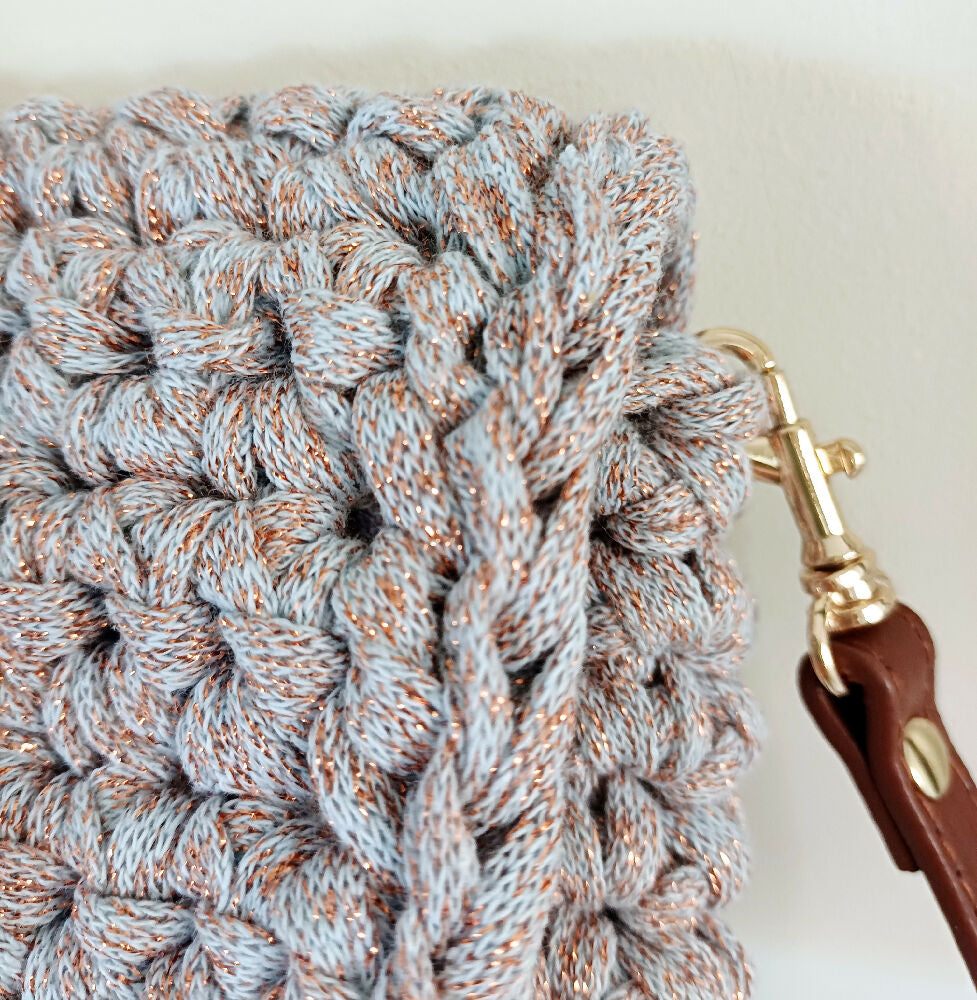 Chunky Bag - Blue Copper