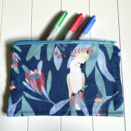 Cockatoo pencil case