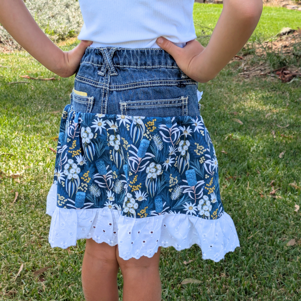 girls-upcycled-denim-skirt-size-7-australian-flowers-handmade-sewing-artist-the-denim-patch (7)