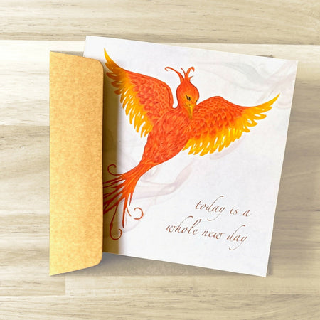 Greeting Card - Phoenix Rising