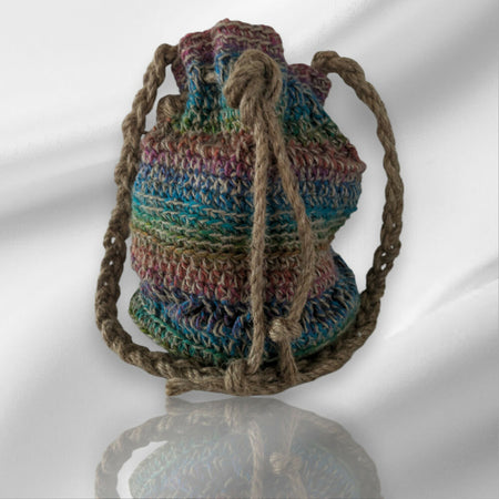 Boho Rainbow Bucket Bag