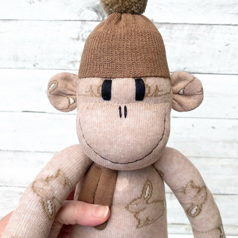 Benson-Sock Monkey-Easter-soft toy-5