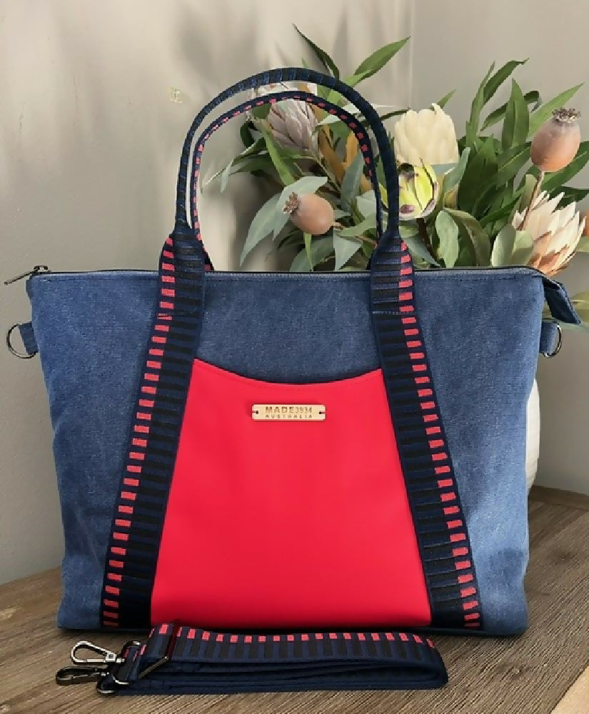 Oxbow Tote - Navy Canvas