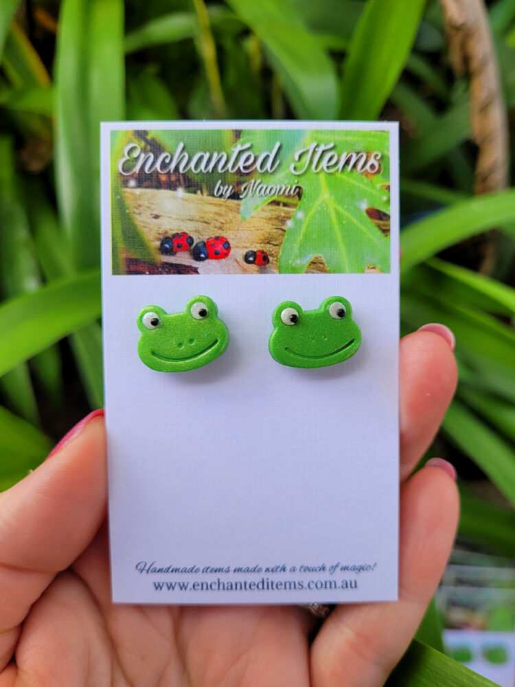 Froggy earrings