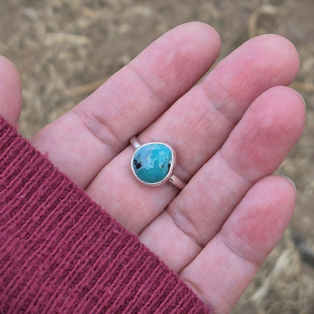 Tibetian Turquoise Ring 1b