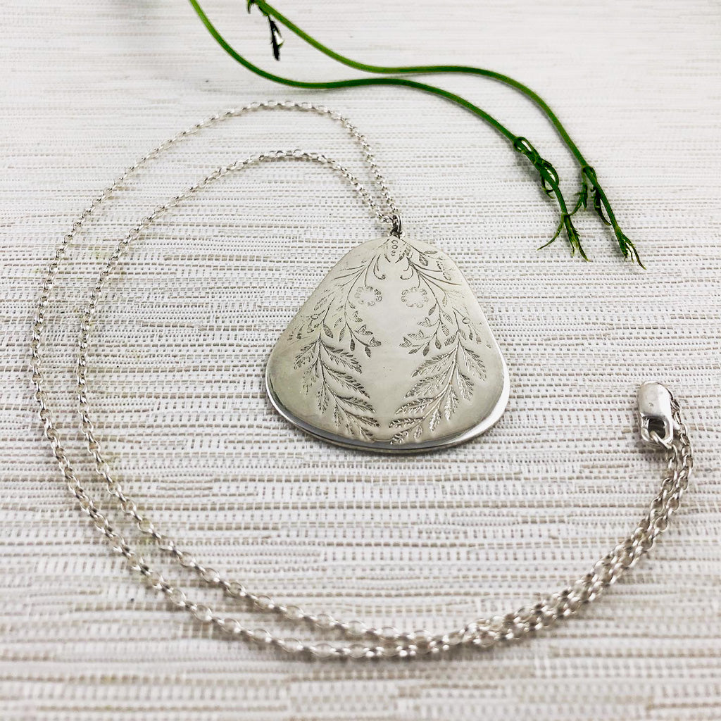 Sterling Silver Oh Sugar Sugar Necklace