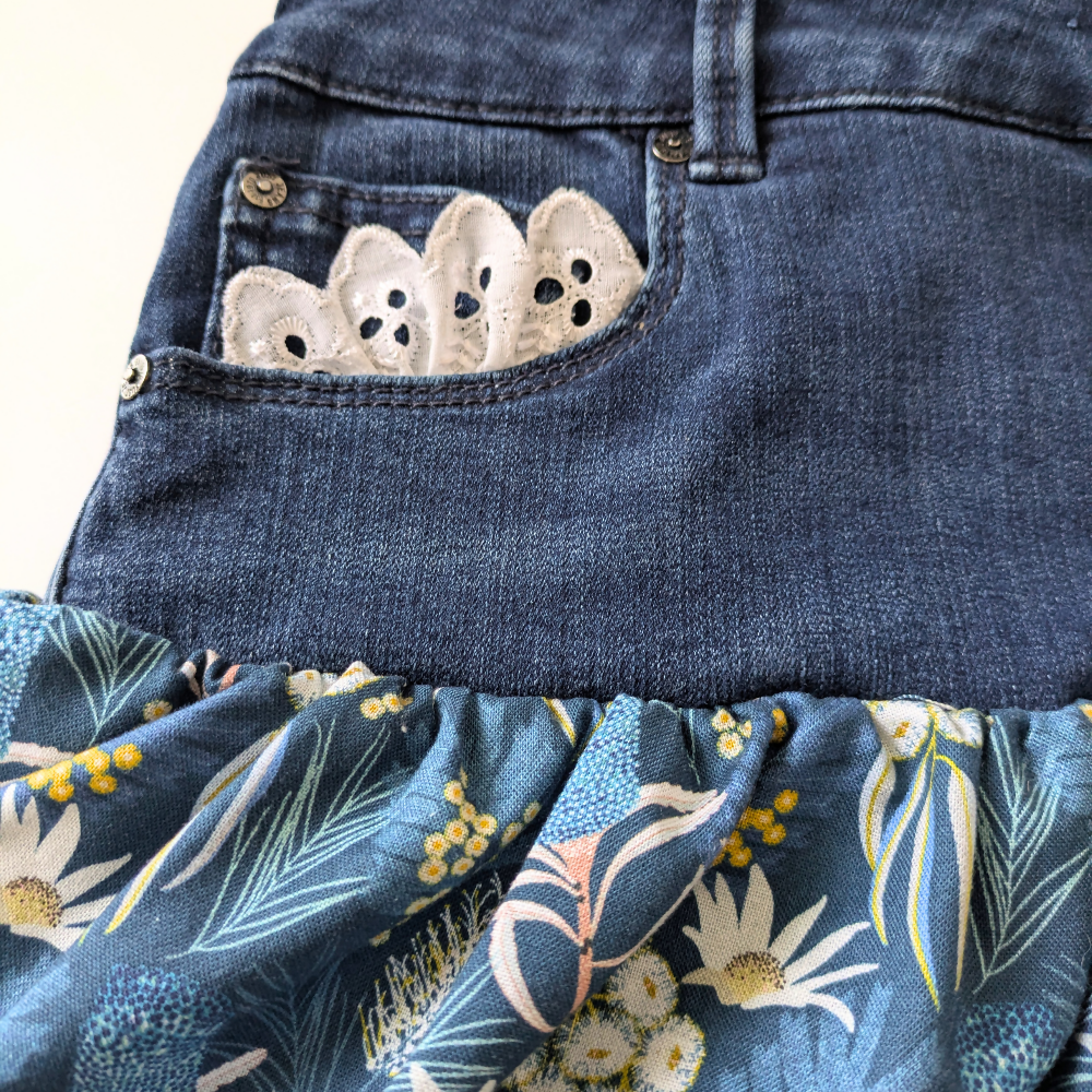 girls-size-10-upcycled-denim-skirt-flannel-flower-wattle-handmade-sewing-artist-the-denim-patch (4)