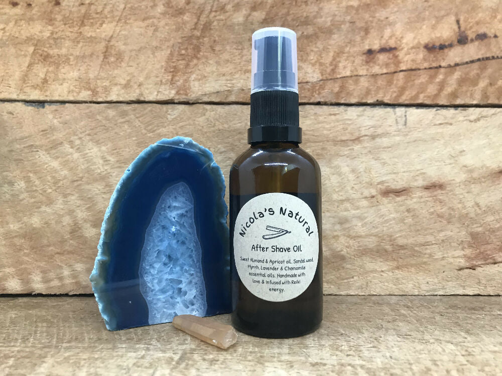 Aftershave Oil - All Natural Earthy Blend