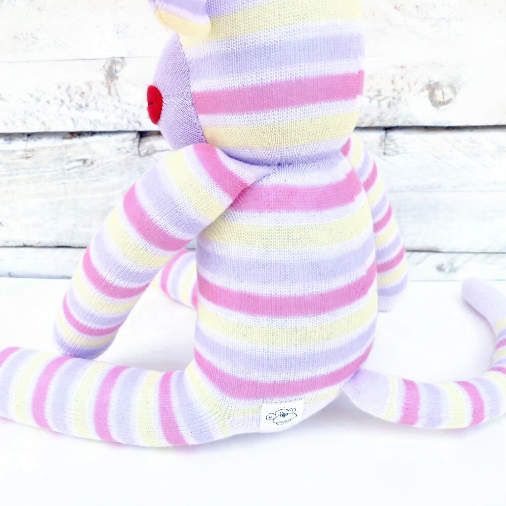 Candy-Sock Monkey-Soft Toy-4