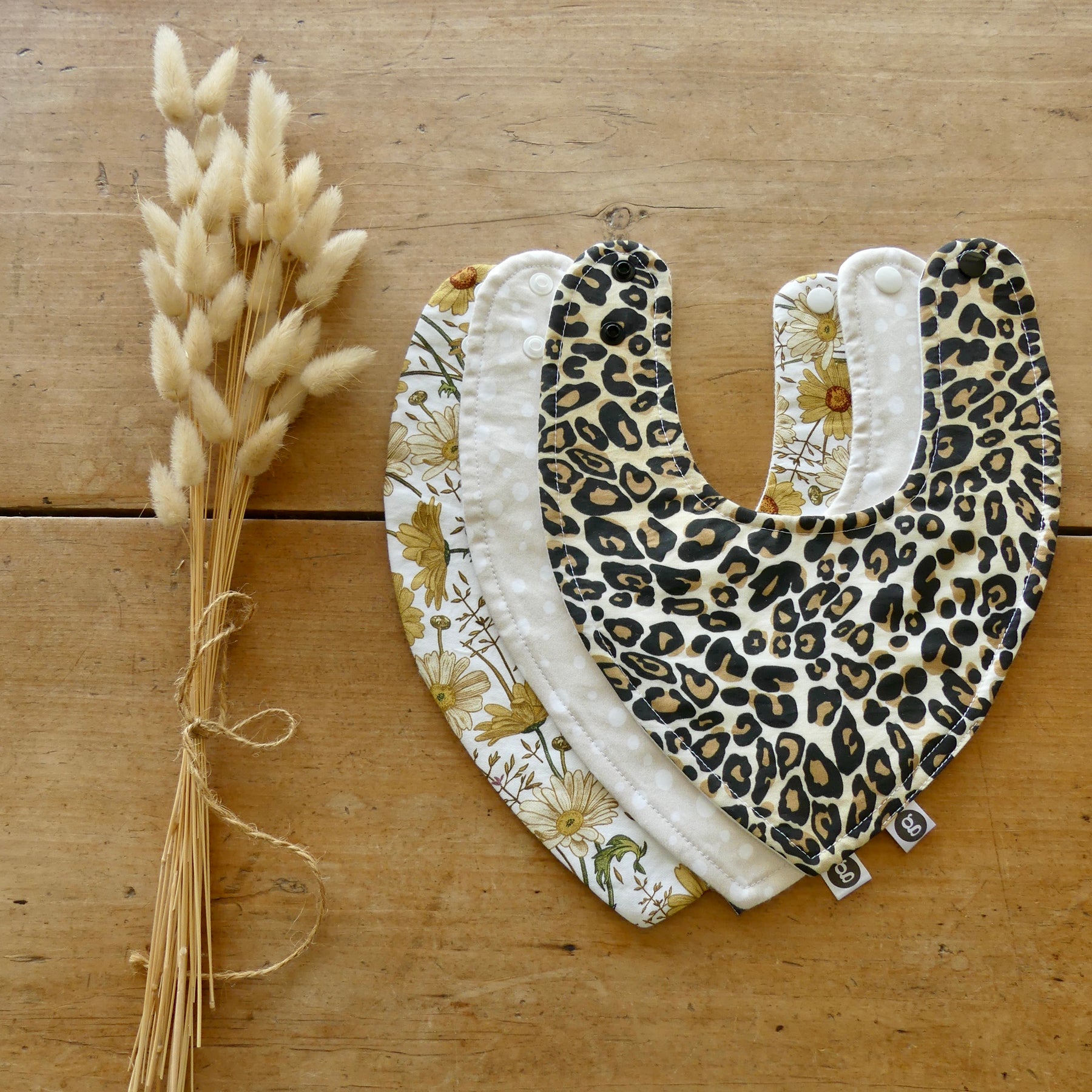 'BABY BIBS (set of three)'