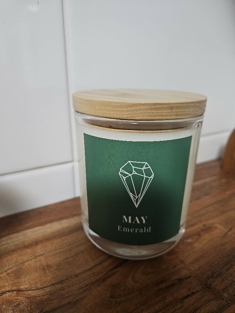 May Emerald Candle - Coconut Mango
