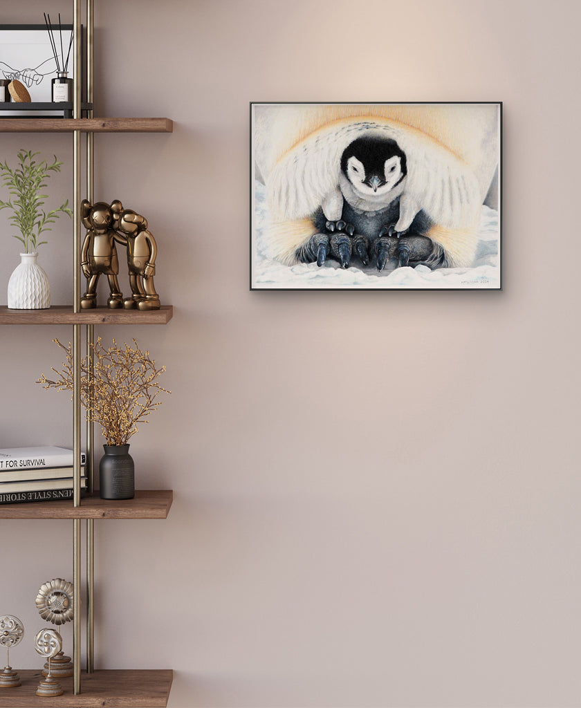 Penguin | Art Print "Out of the Cold" | Wall Art