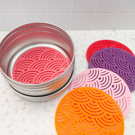 Travel Tin with 3D Printed Draining Tray for Soaps, Shampoo or Conditioner Bars