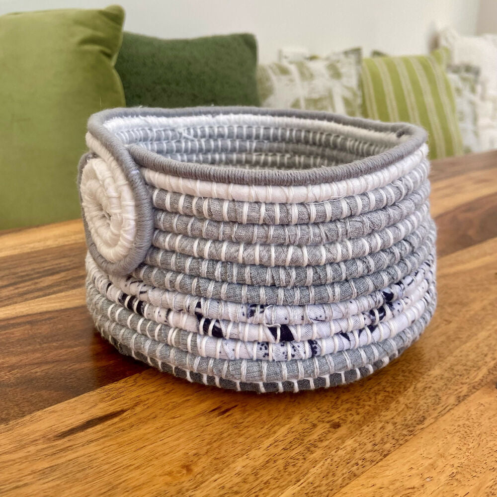 Upcycled Rope Fabric Bowl