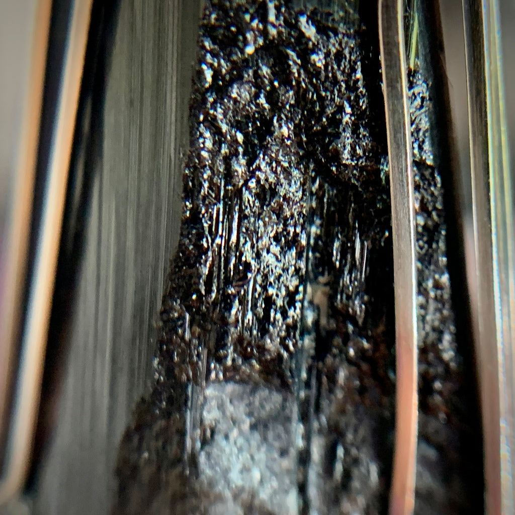 Handcrafted Black Tourmaline Pendant - Talisman of Protection and Purification