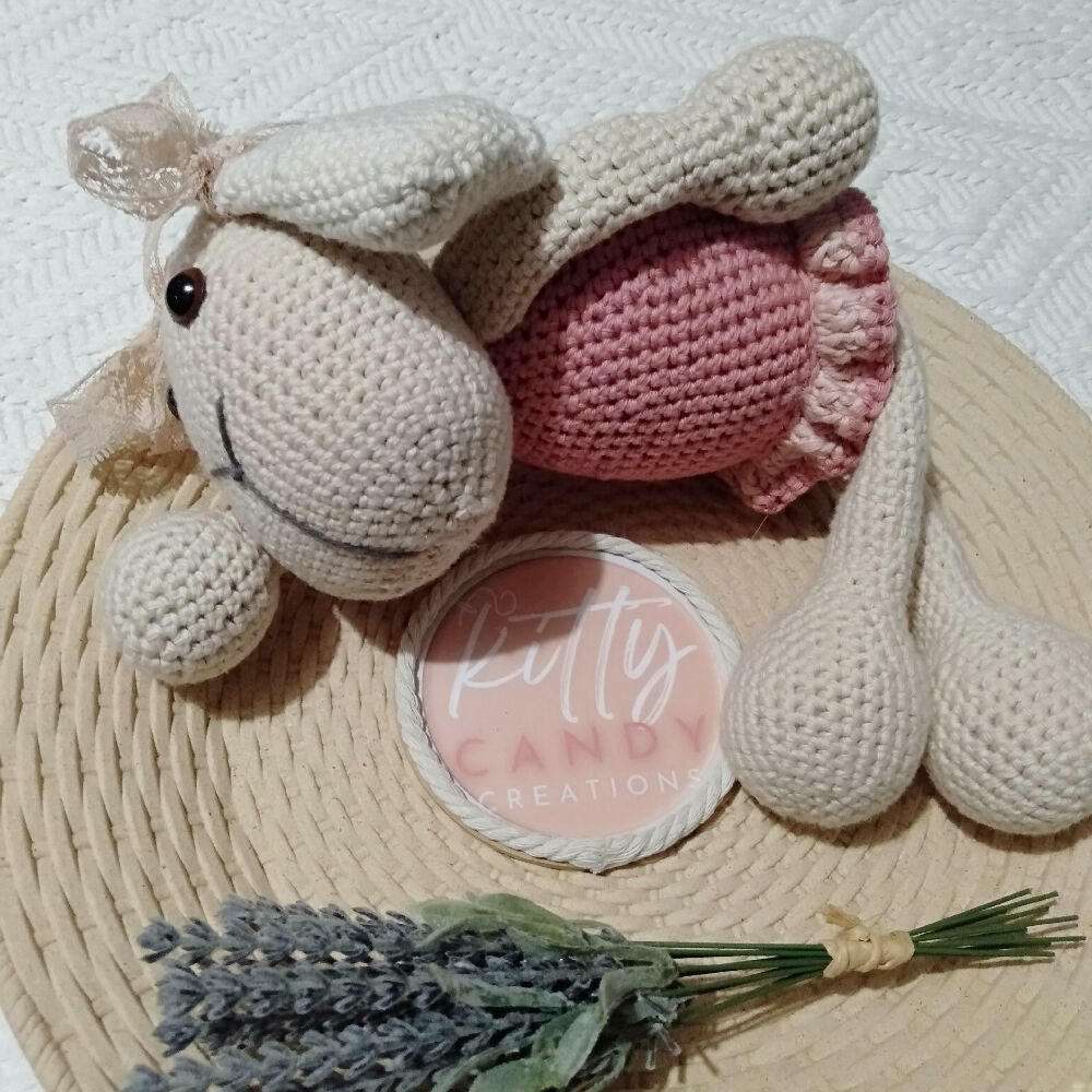 Shelley Sheep Crocheted Amigurumi Toy