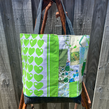 Heartland Tote Bag Vintage Upcycled