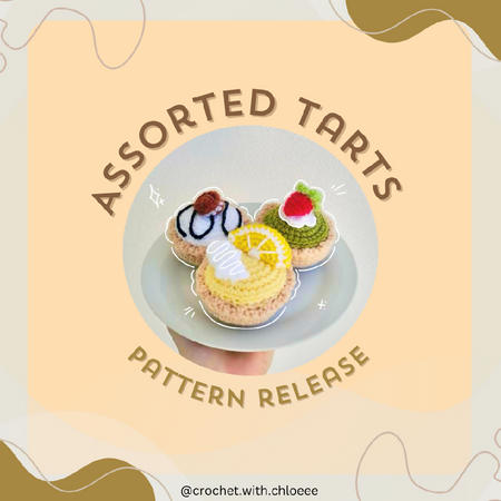 Crochet Assorted Tarts Pattern