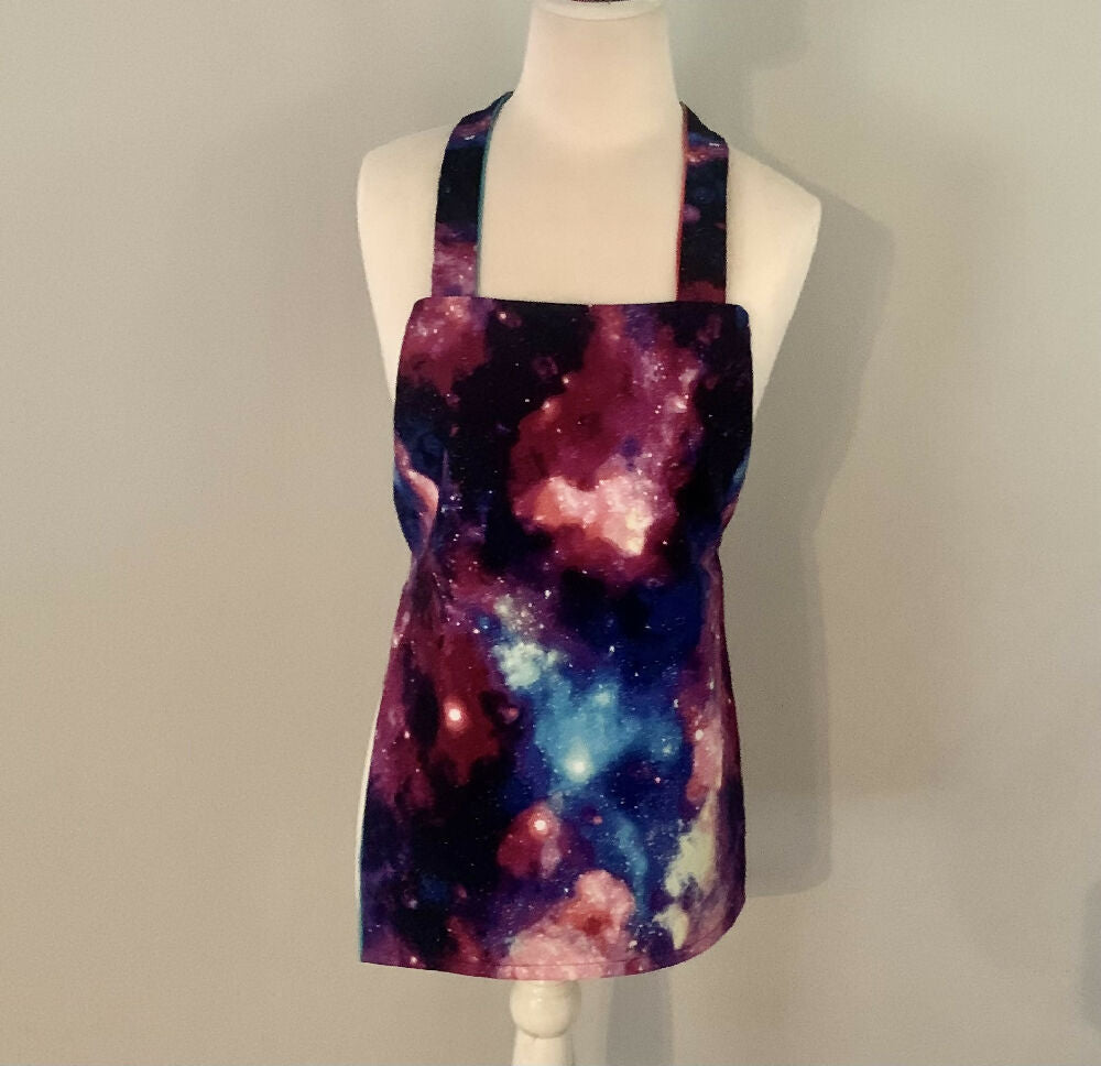 Reversible Childs Apron With Chefs Hat