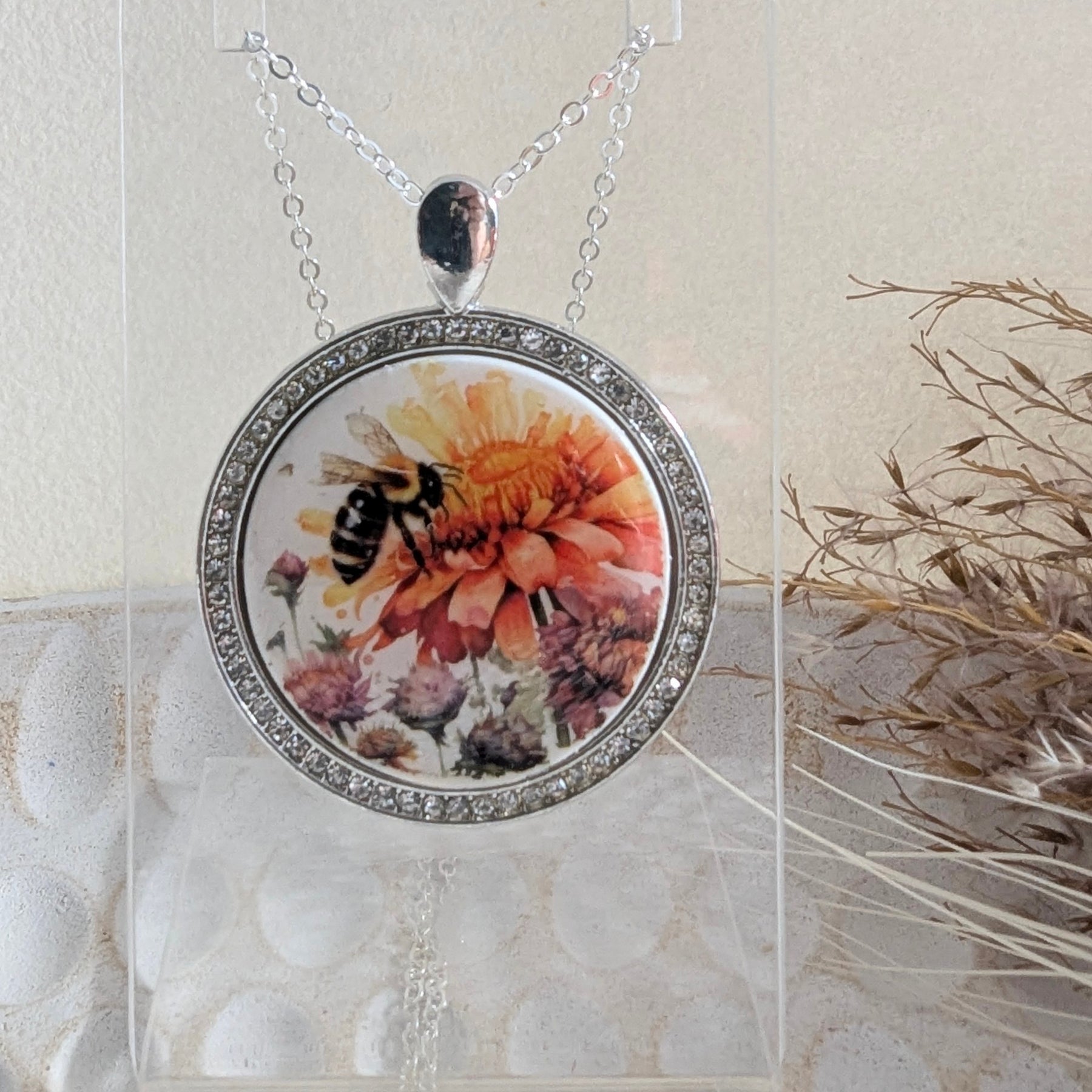 The Bee Series Pendant Number 2. Free shipping