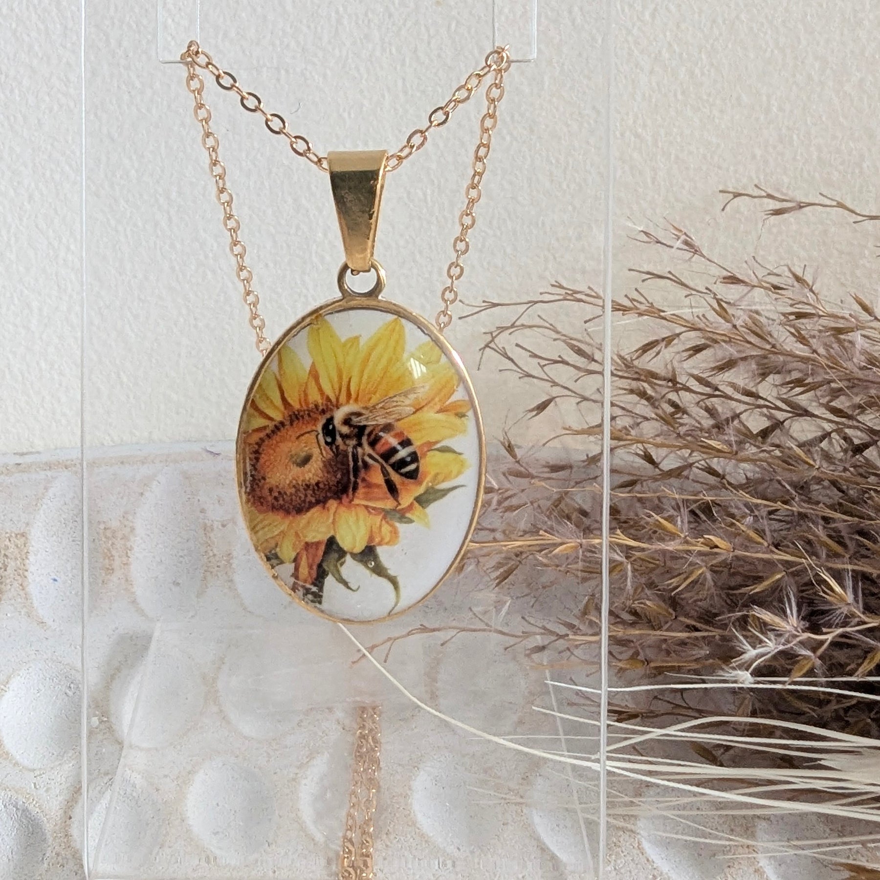 The Bee Series Pendant Number 8