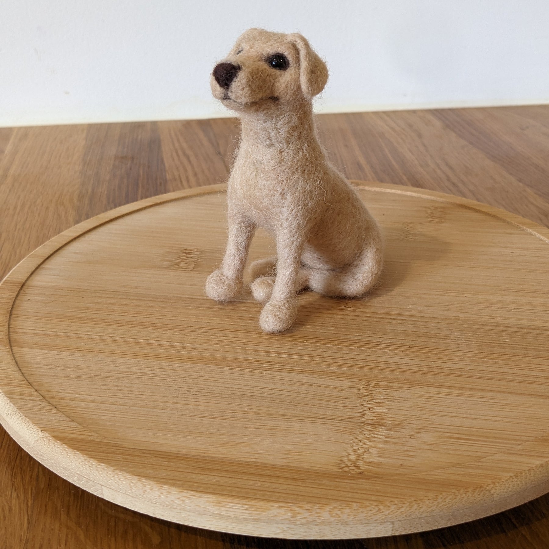 Custom dog - needle felted pet replica