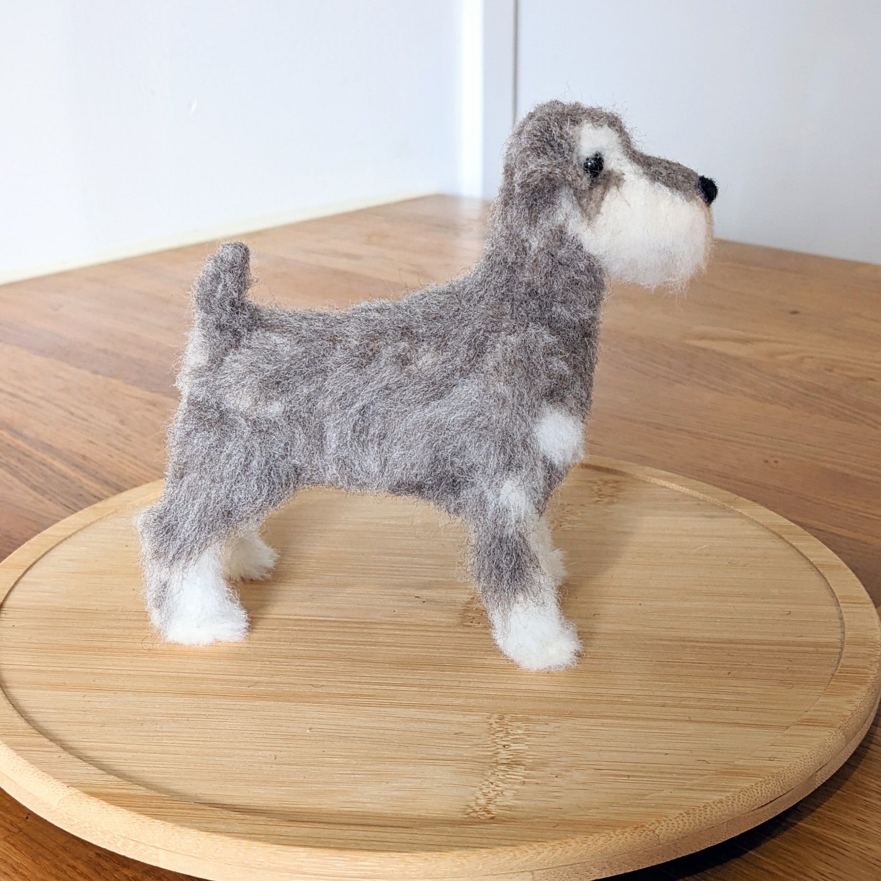Custom dog - needle felted pet replica