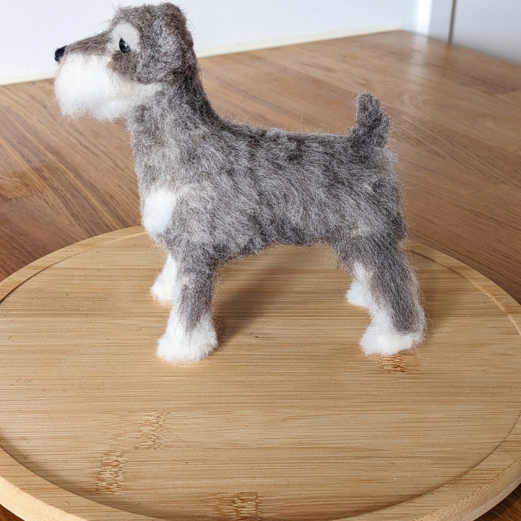 Custom dog - needle felted pet replica