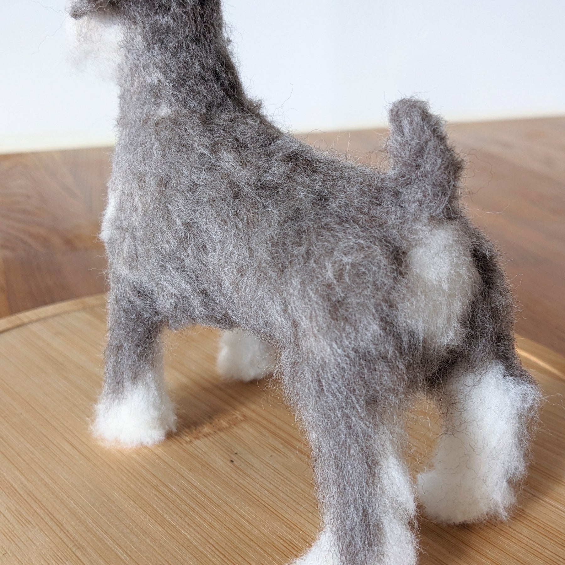 Custom dog - needle felted pet replica
