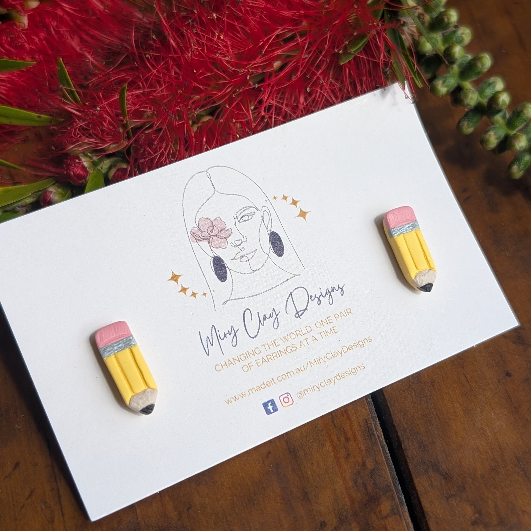 Pencil Studs