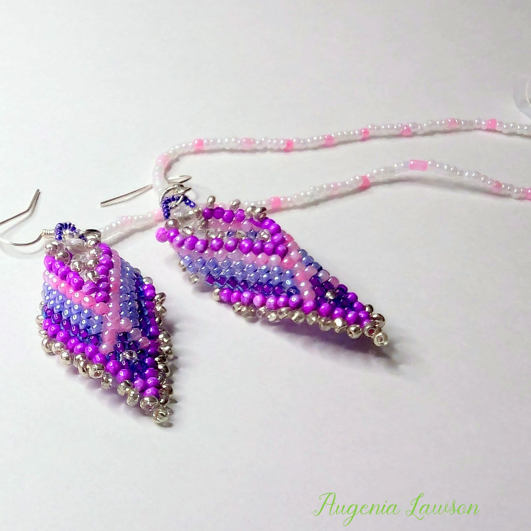 Beaded Hearing Aid Jewellery with Safety Link