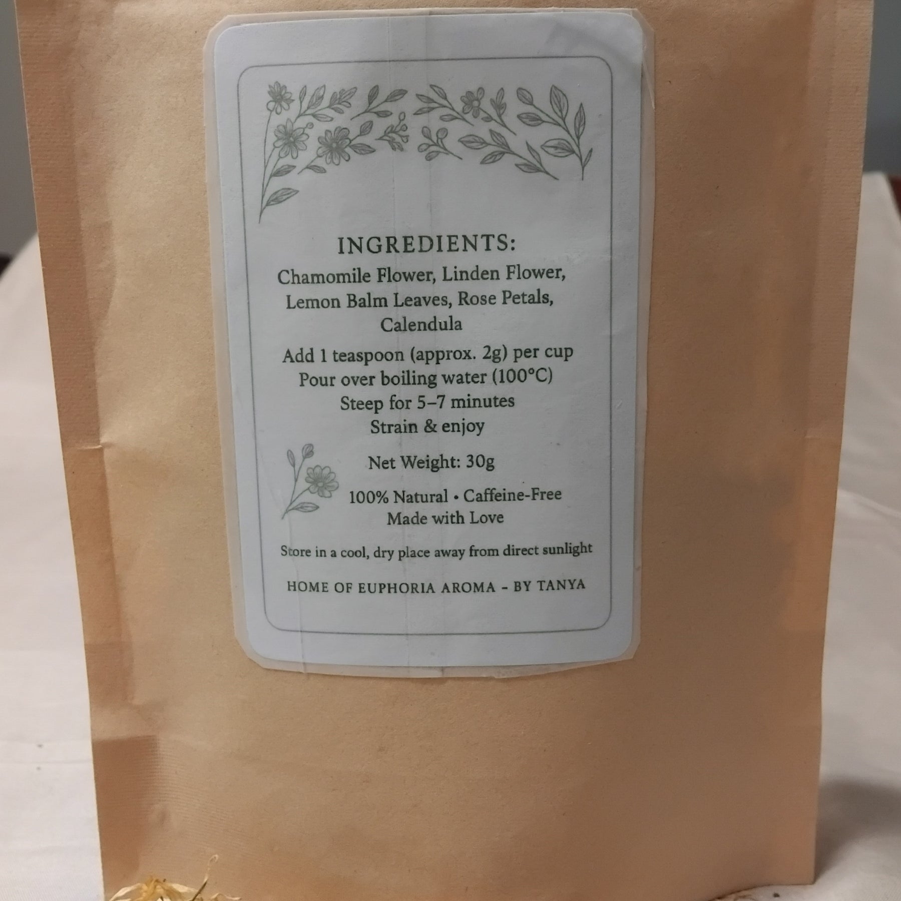 Honey Harmony Herbal Tea Blend