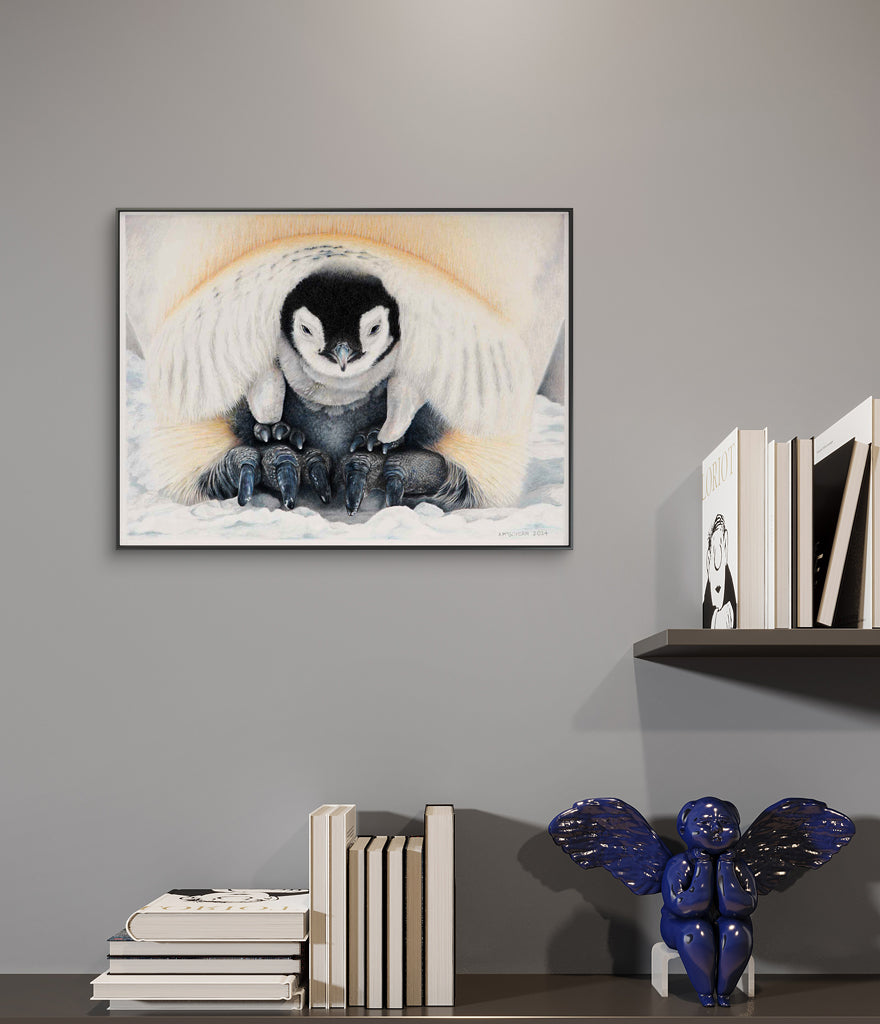 Penguin | Art Print "Out of the Cold" | Wall Art