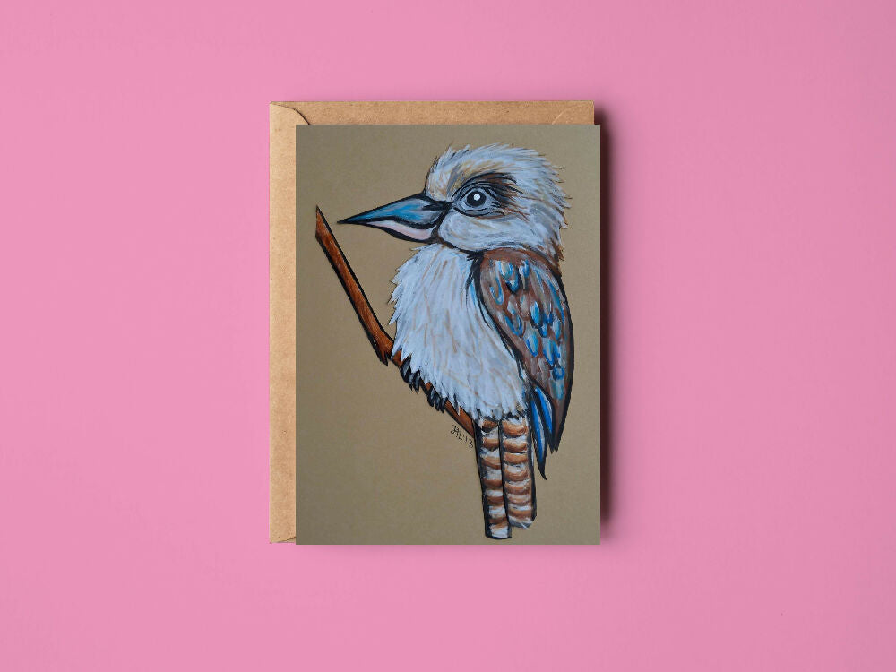 Kookaburra Greeting Card A6