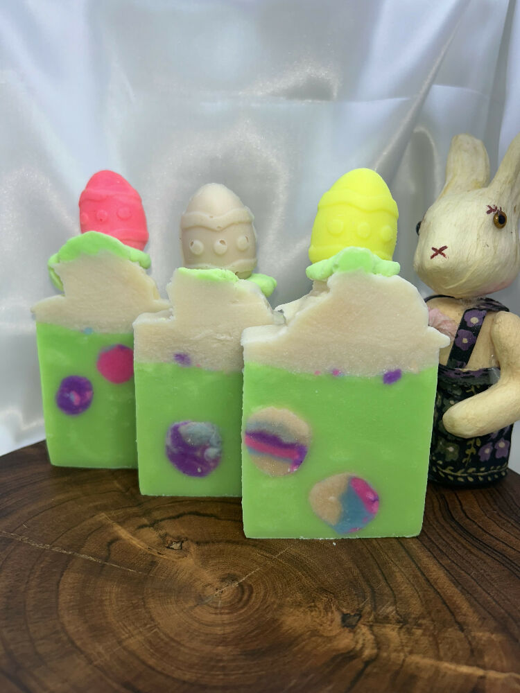 Easter egg soap handmade natural